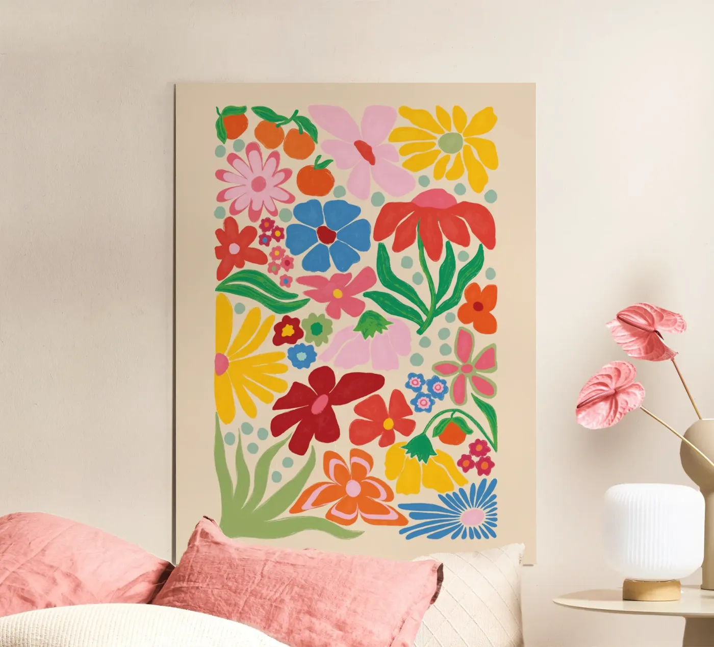 Spring Flowers Poster von ni-ja artboutique