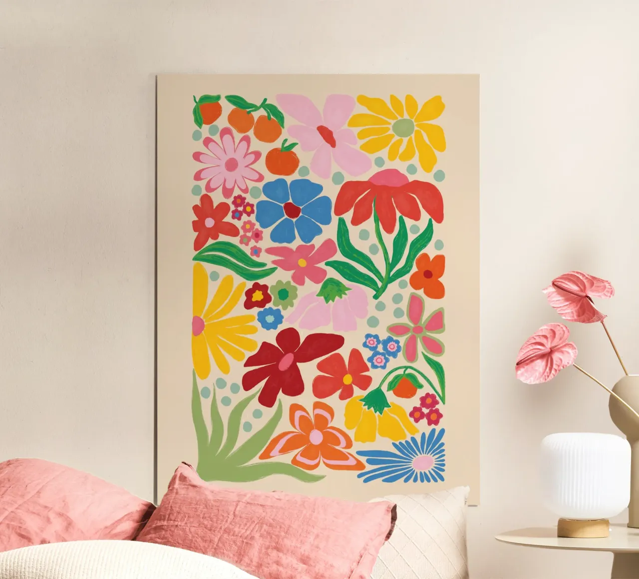 Spring Flowers poster da ni-ja artboutique