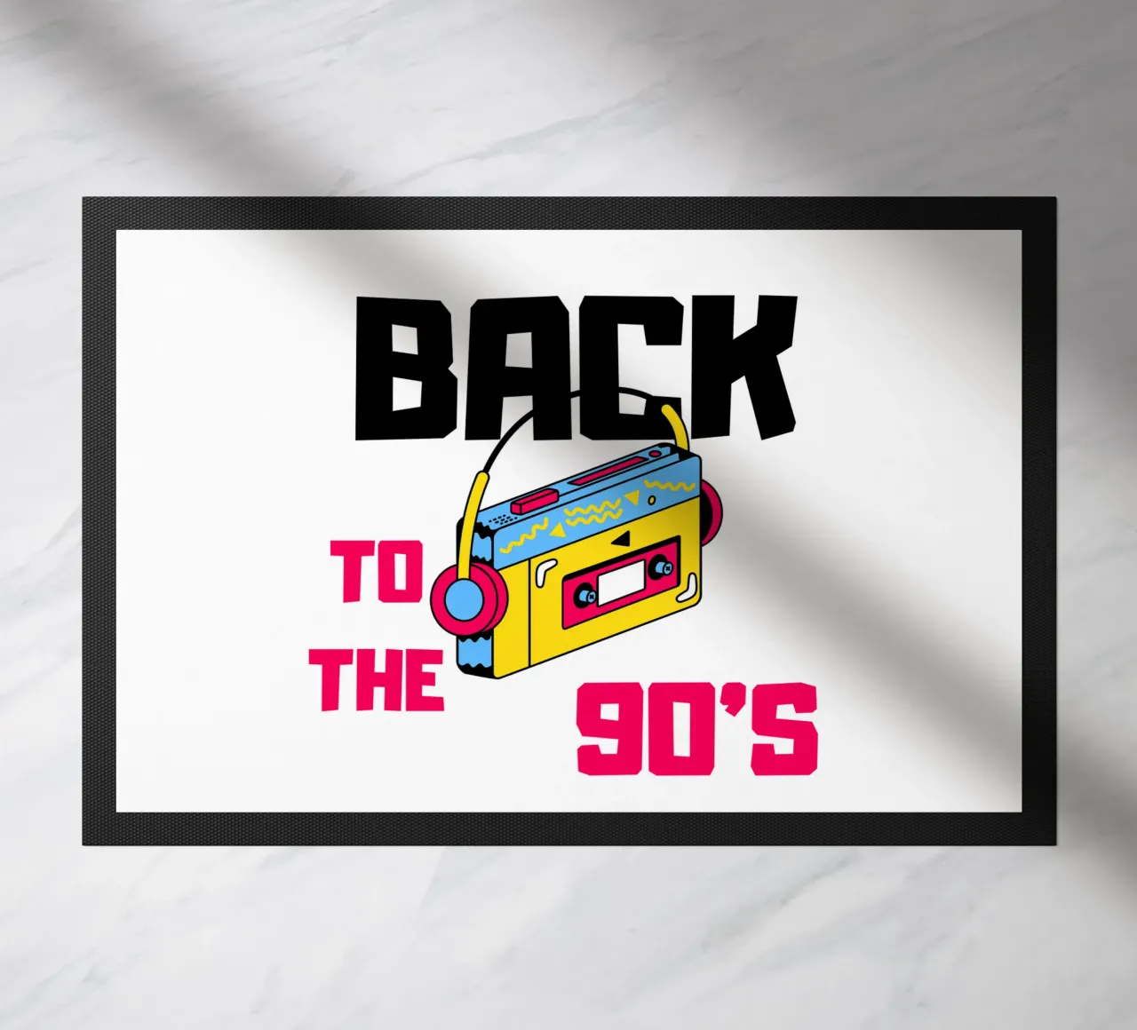 Ritorno agli anni '90 con un registratore a cassette zerbino da ArtDesign by KBK