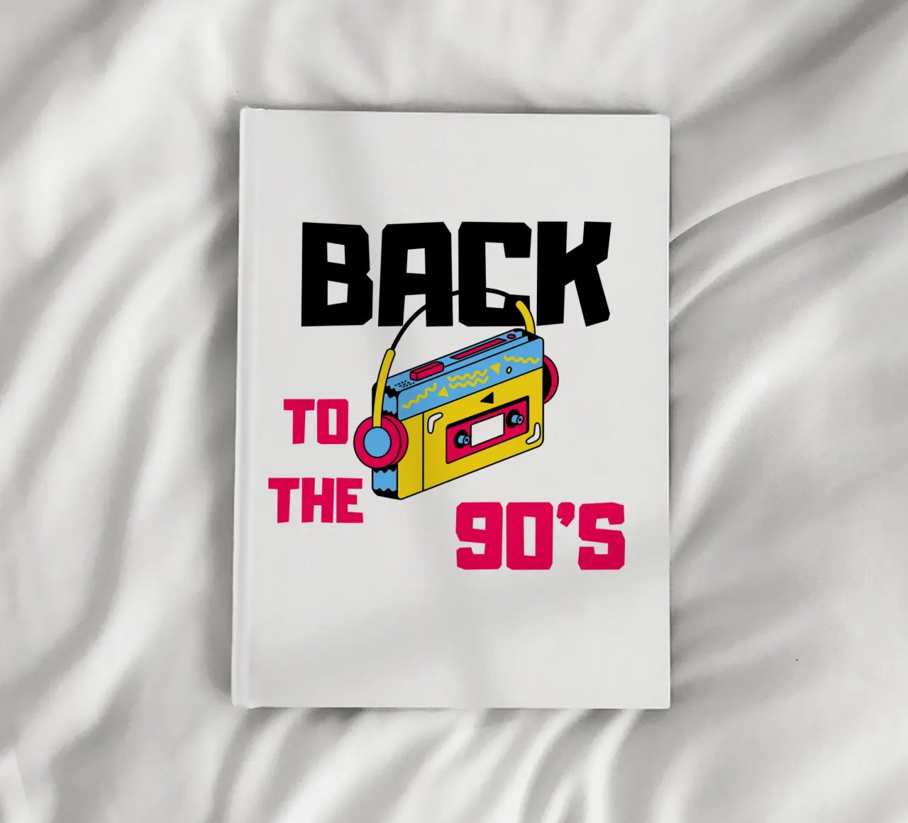 Back to the 90s with a cassette recorder notebook by ArtDesign by KBK