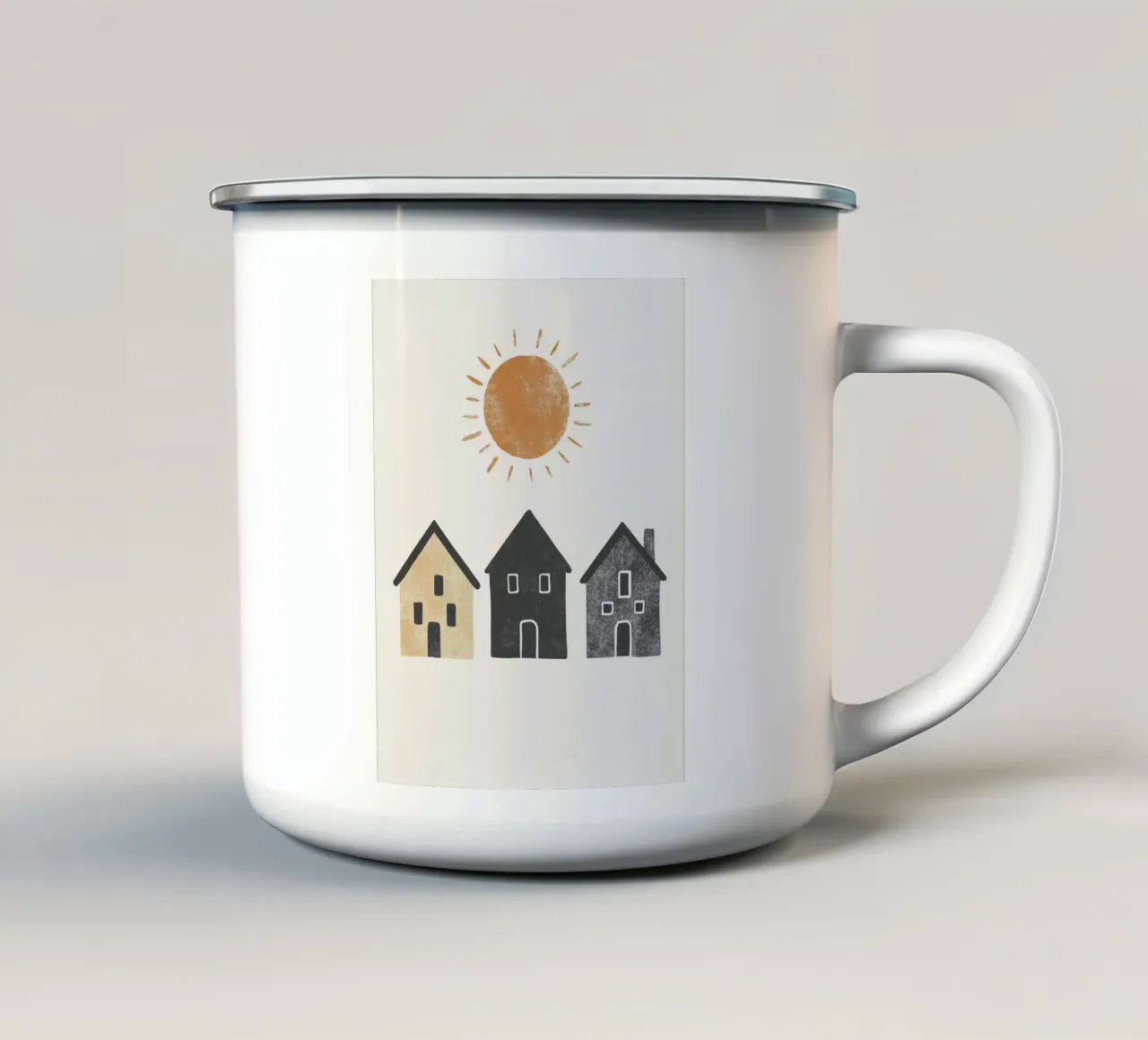 Happy Homes tazza in smalto da treechild
