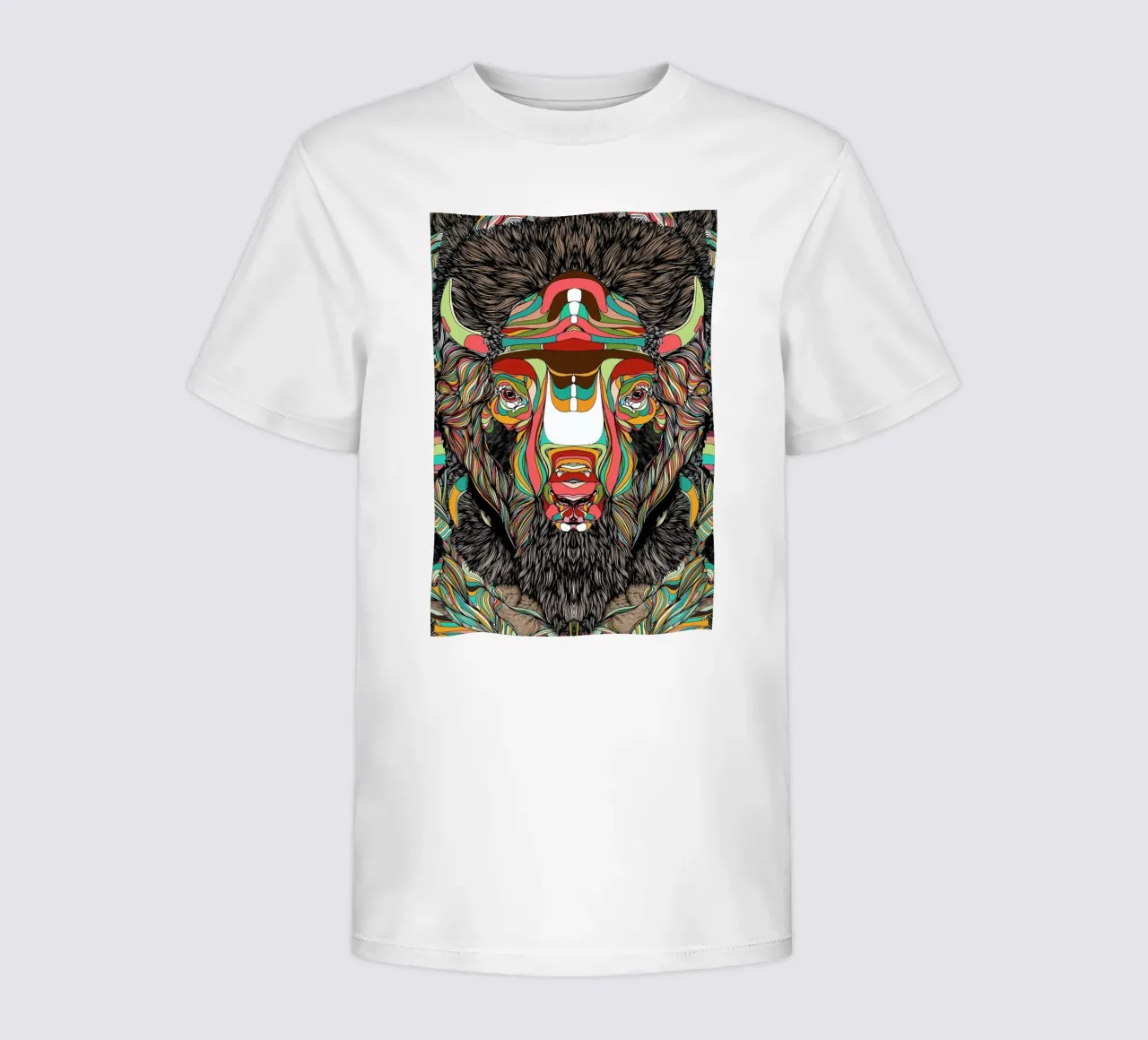 Bison t-shirt bambini da Danny Ivan