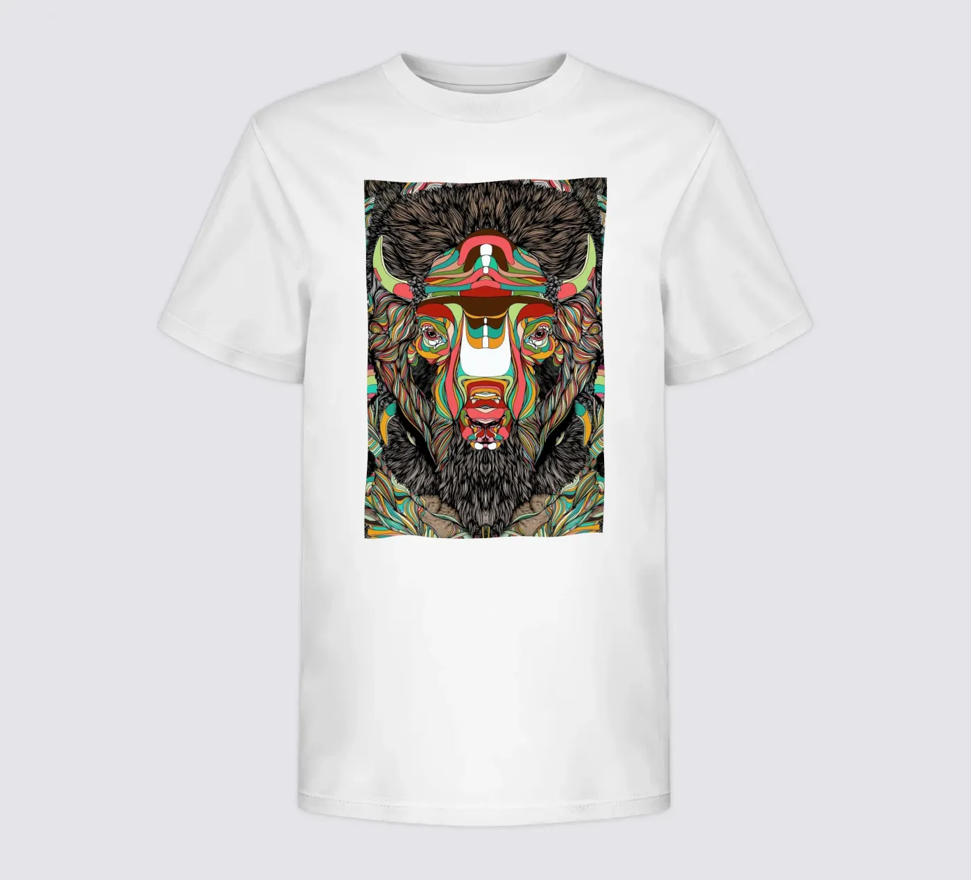 Bison t-shirt bambini da Danny Ivan