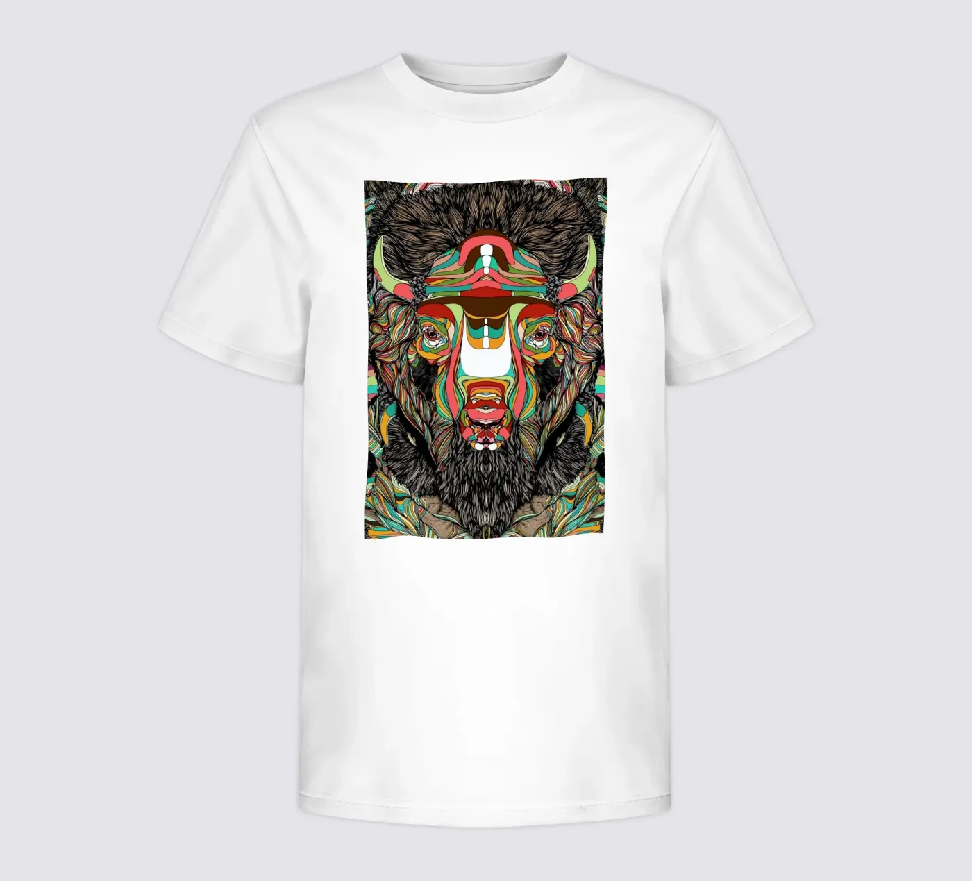 Bison t-shirt bambini da Danny Ivan