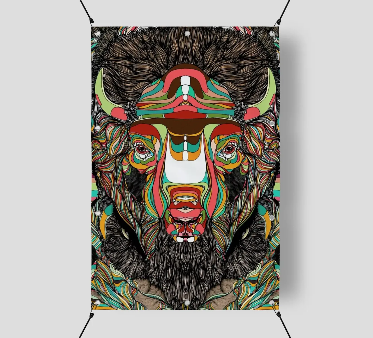 Bison telo in pvc da Danny Ivan