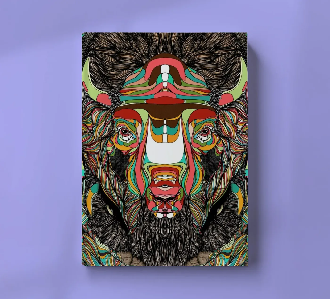 Bison notebook by Danny Ivan