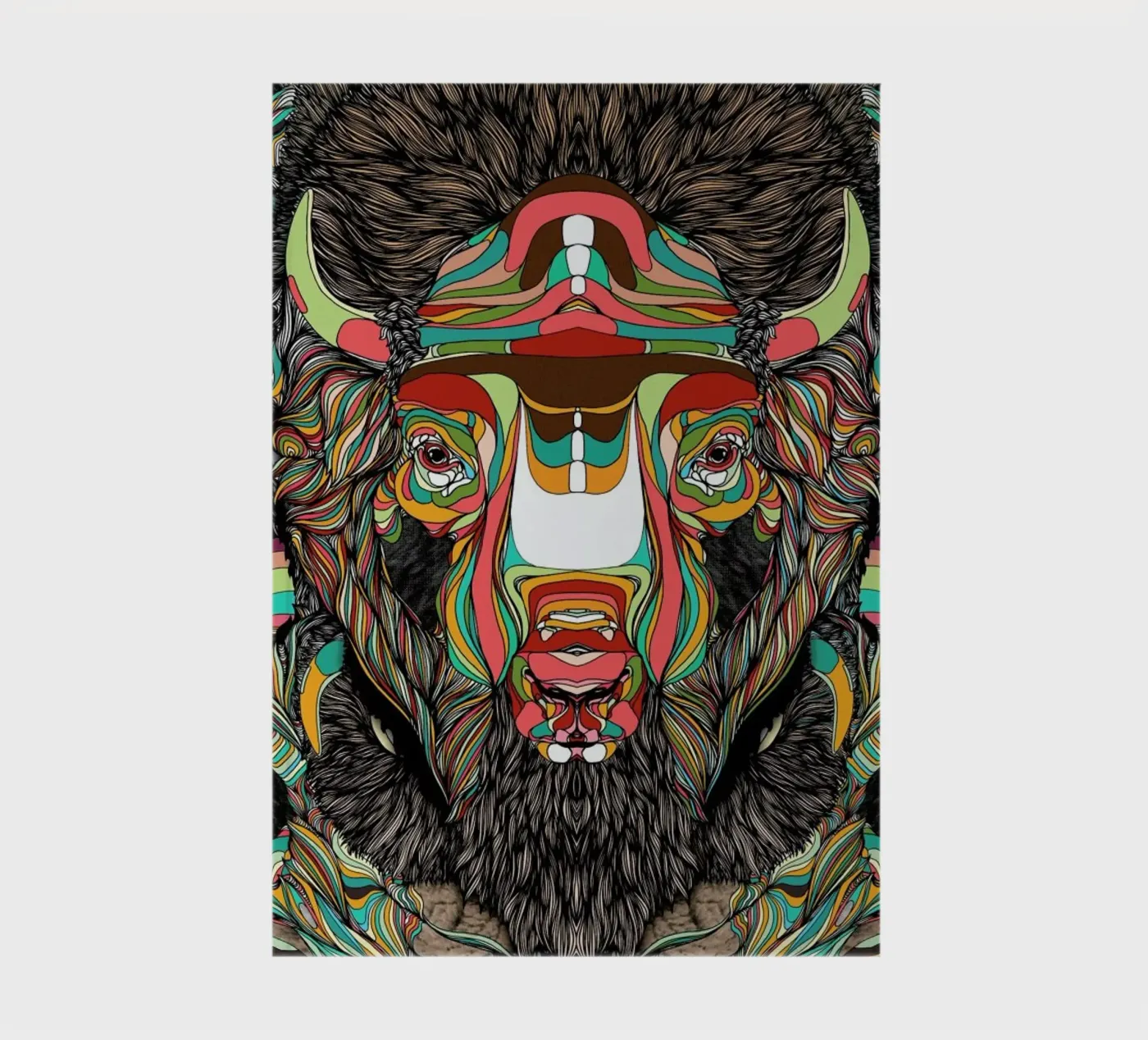 Bison notebook by Danny Ivan