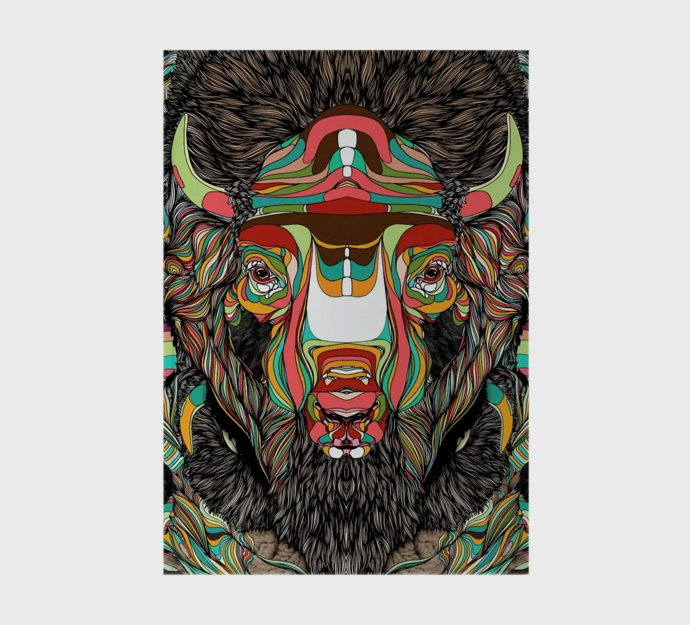 Bison notebook by Danny Ivan