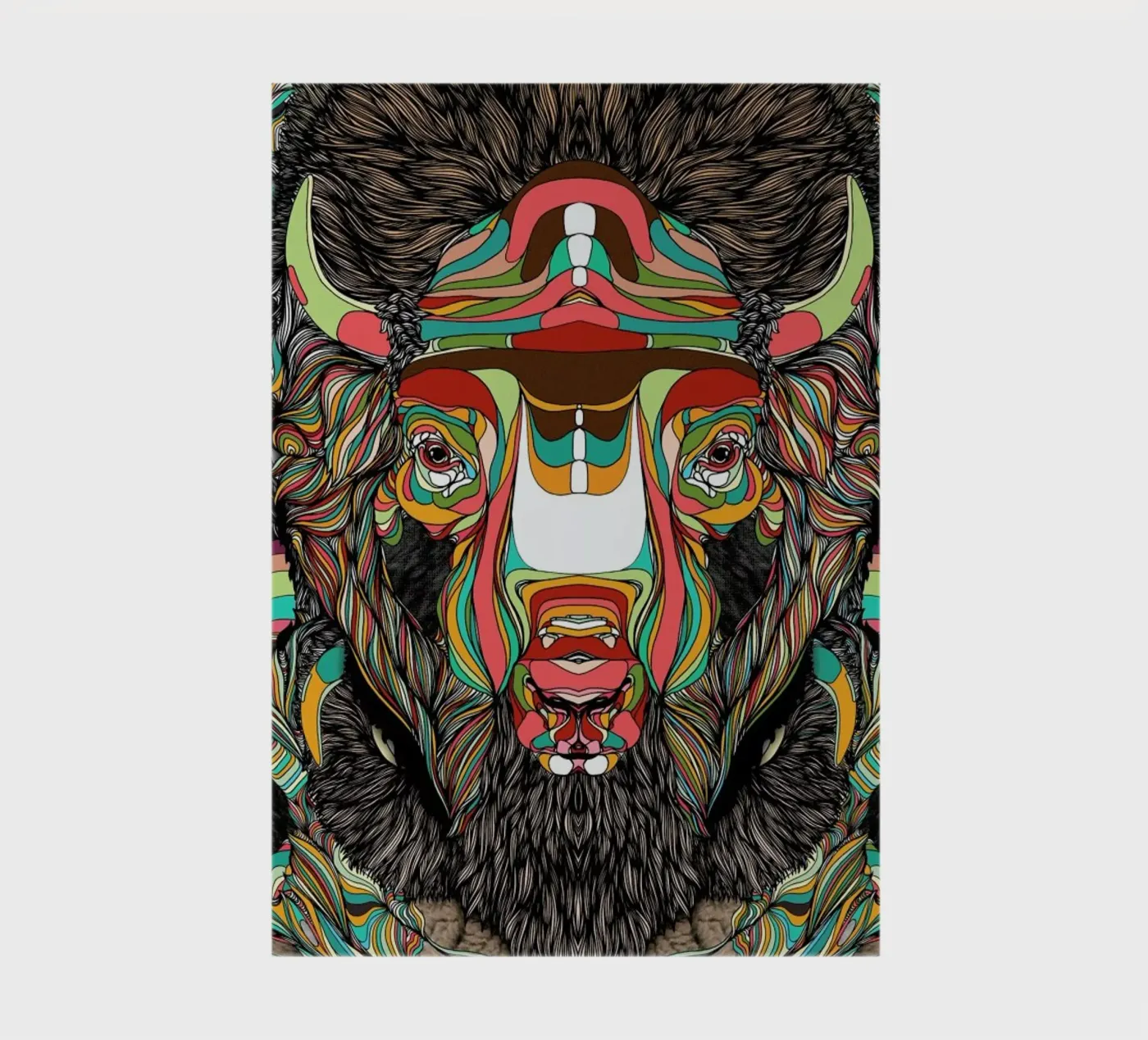 Bison notebook by Danny Ivan