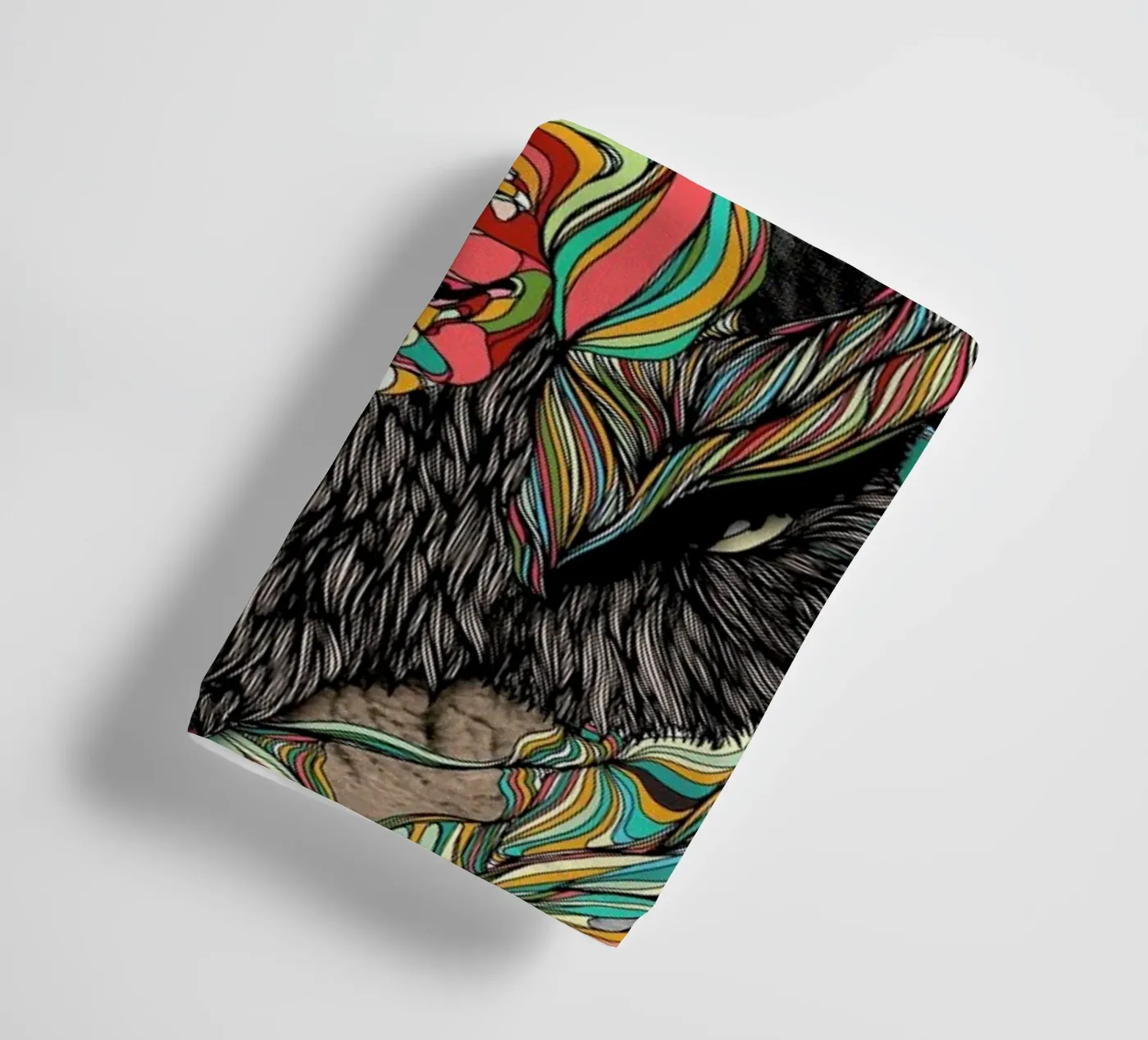 Bison Handtuch von Danny Ivan