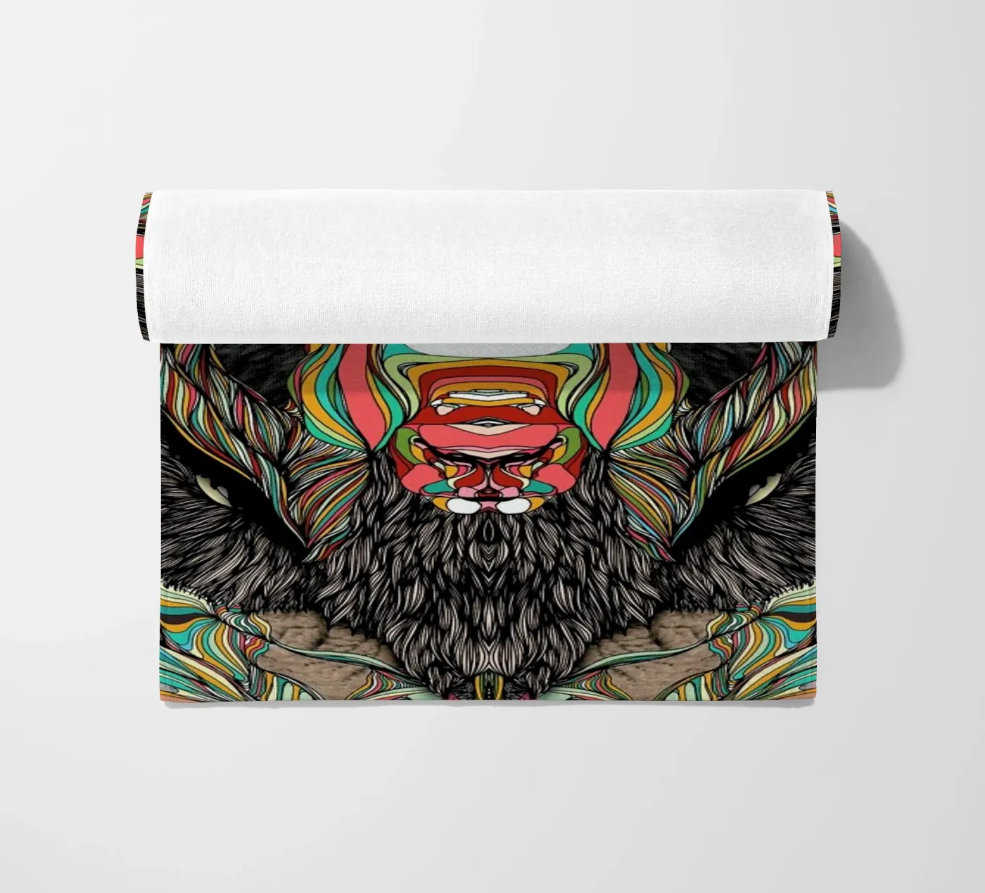 Bison strandhanddoek van Danny Ivan