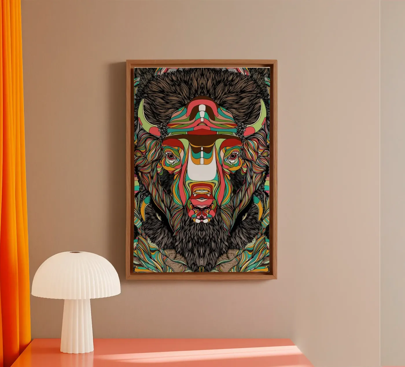 Bison tela da Danny Ivan