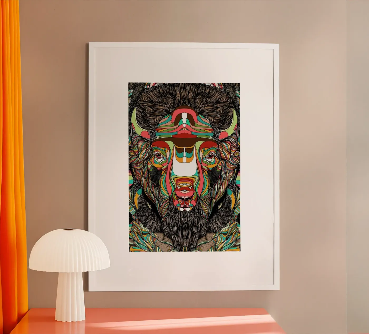 Bison poster de Danny Ivan