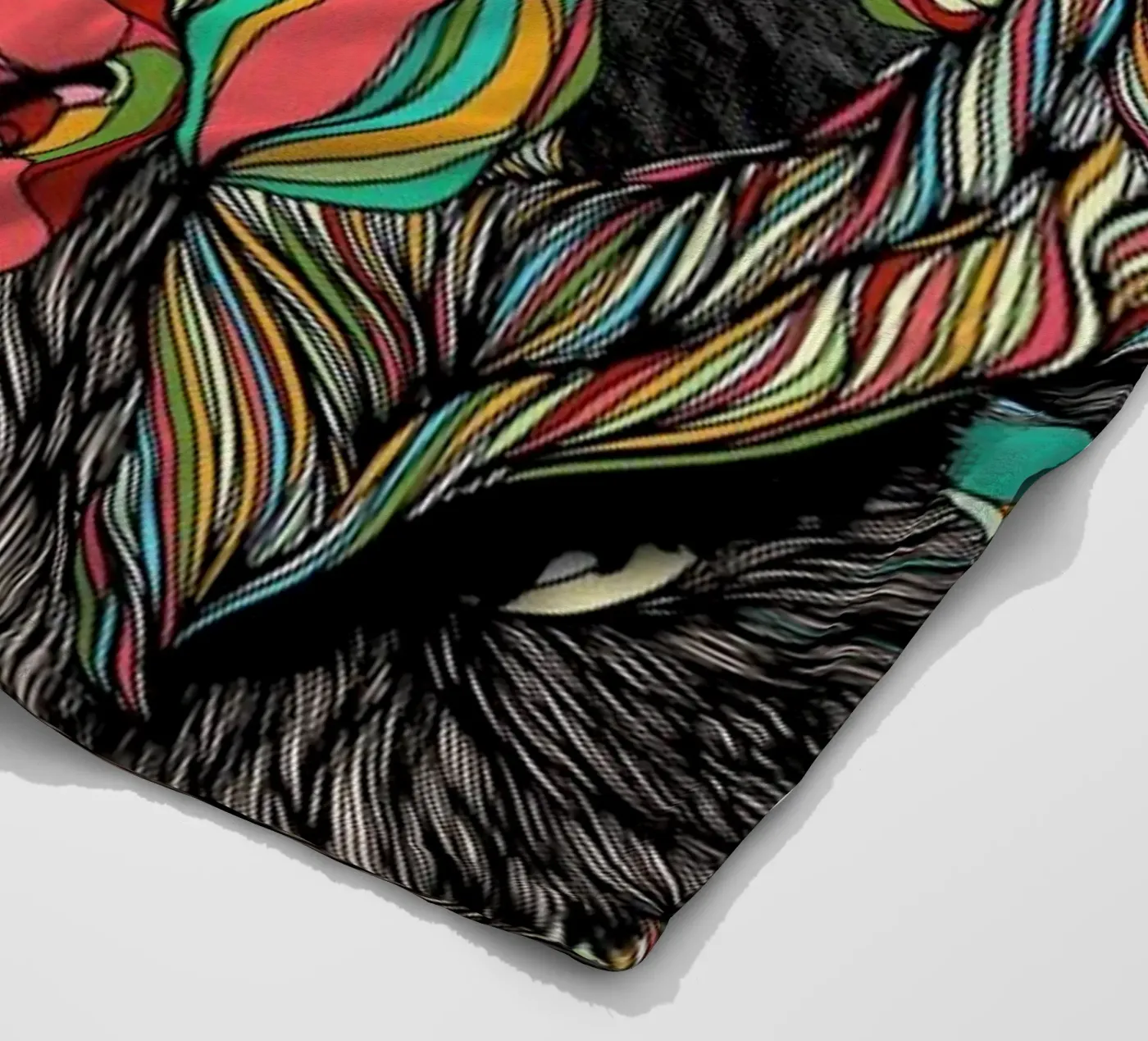 Bison Fleecedecke von Danny Ivan