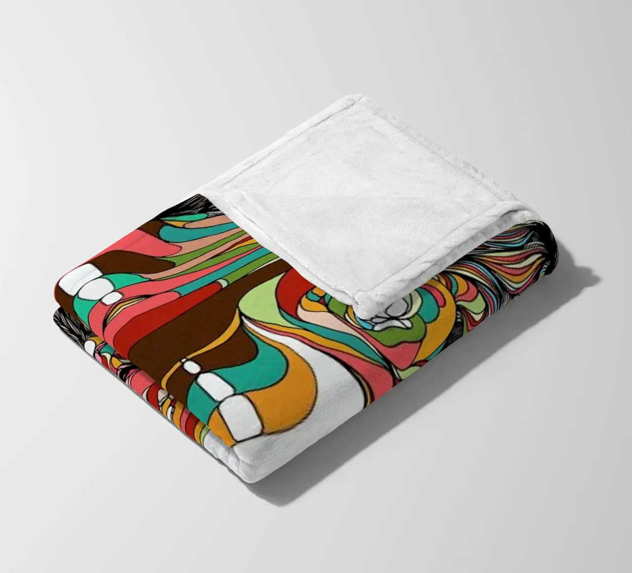 Bison coperta in pile da Danny Ivan