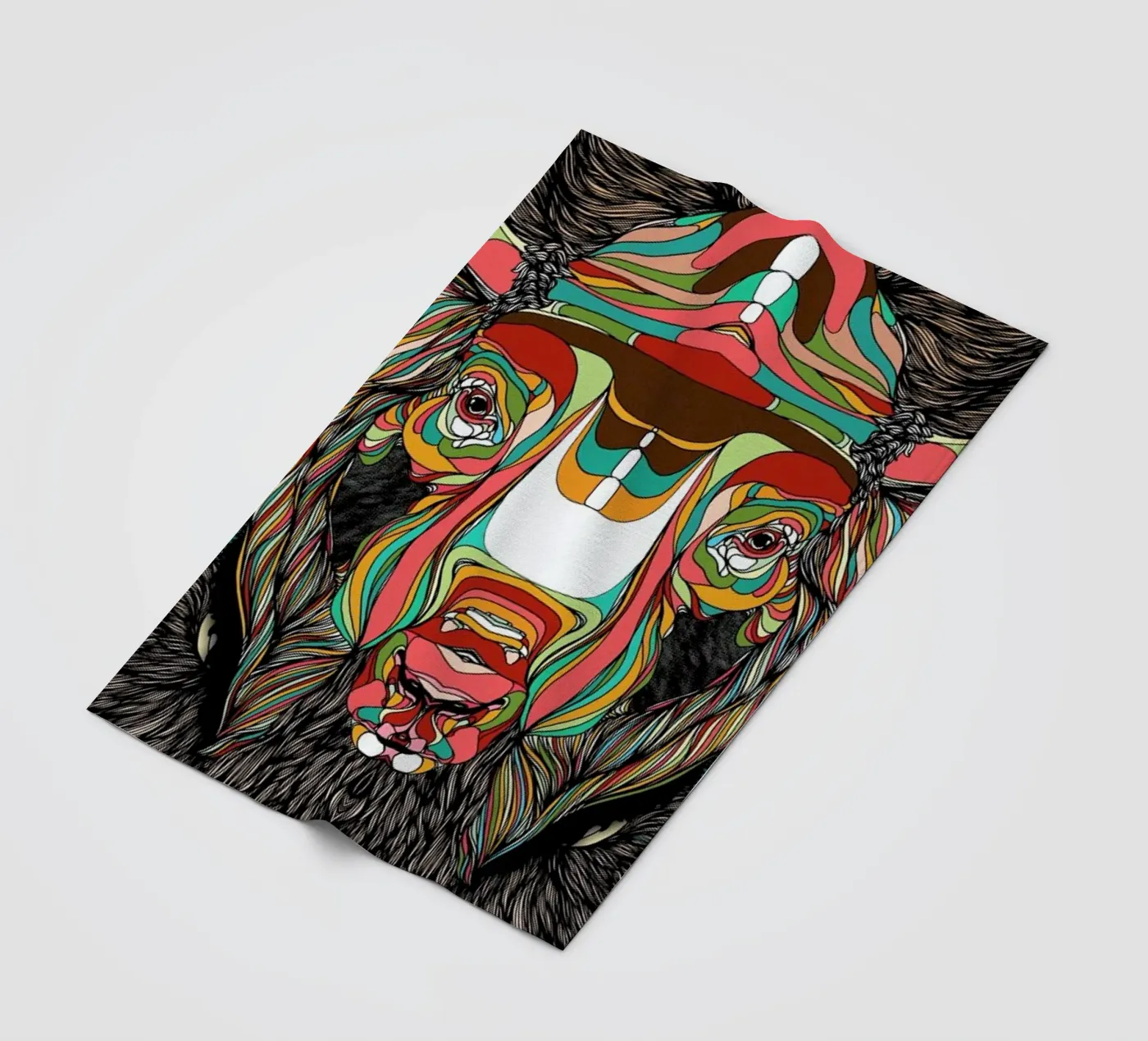 Bison Fleecedecke von Danny Ivan