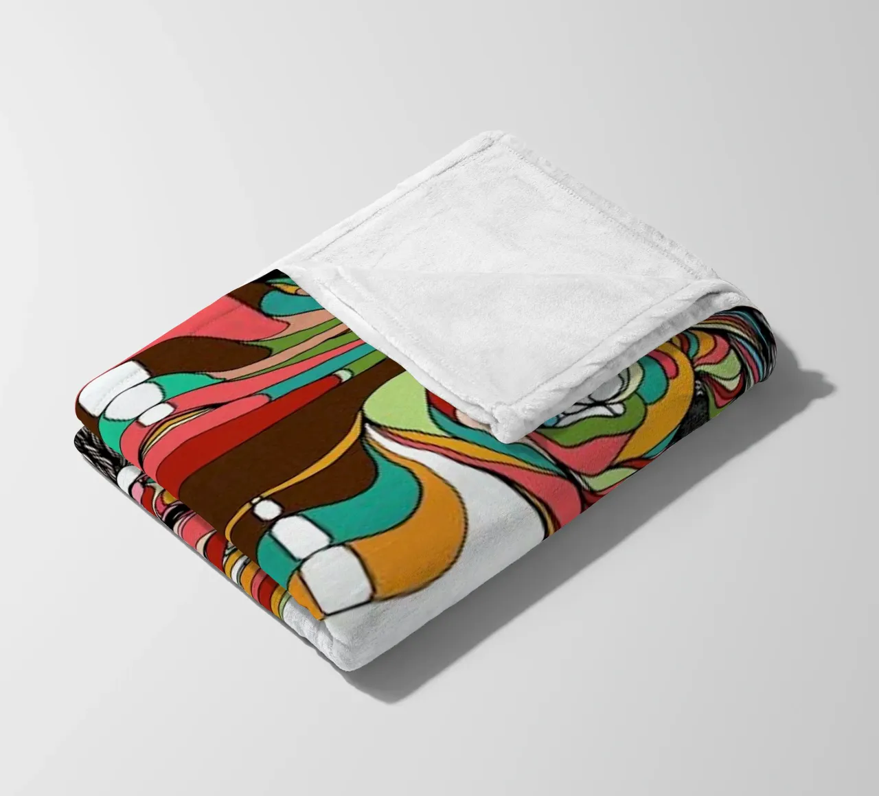 Bison coperta in pile da Danny Ivan