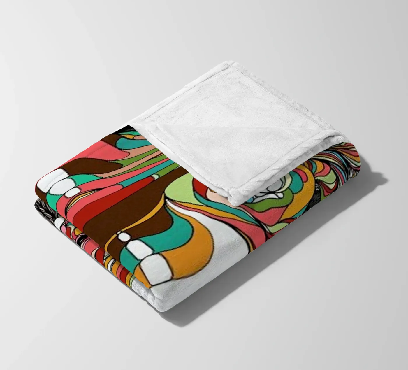 Bison Fleecedecke von Danny Ivan