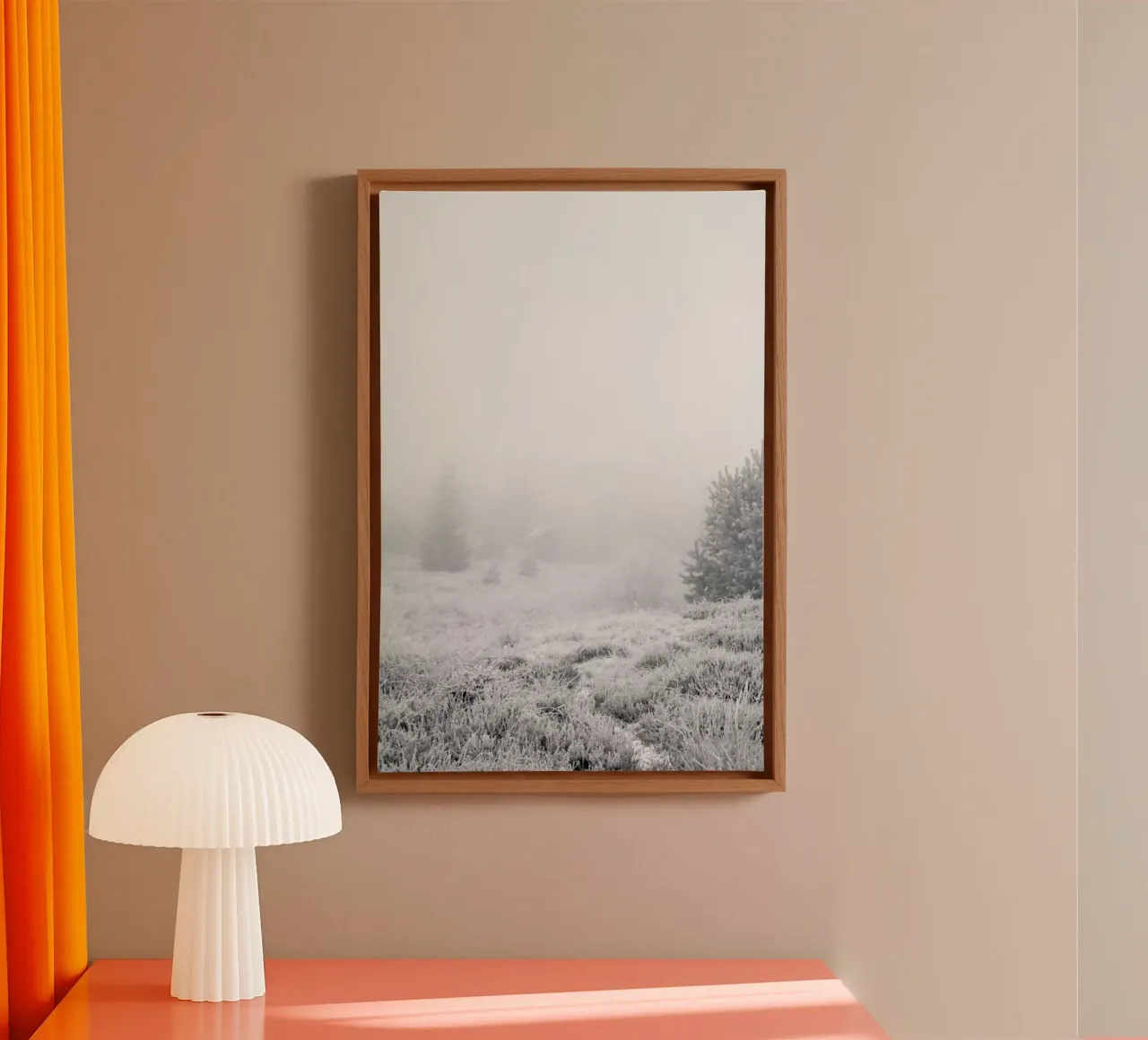 The House In The Forest tela con Cornice a cassetta da Studio Nahili