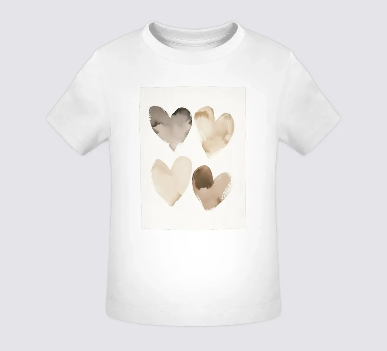 Pastel Hearts No 2 maglietta neonato da treechild