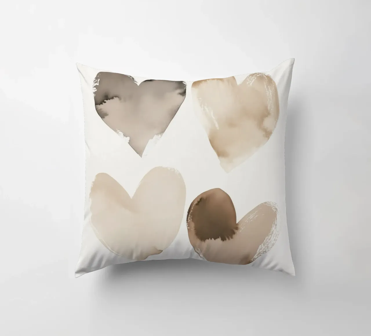 Pastel Hearts No 2 cuscino da treechild