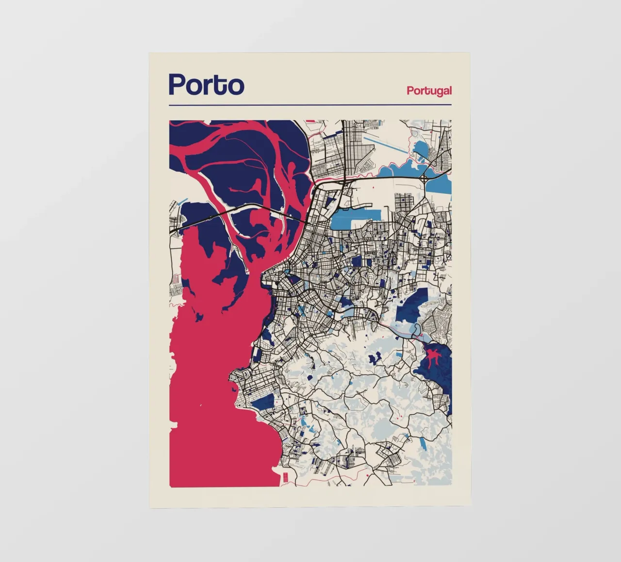 Porto in grassetto telo in pvc da MOOODZART