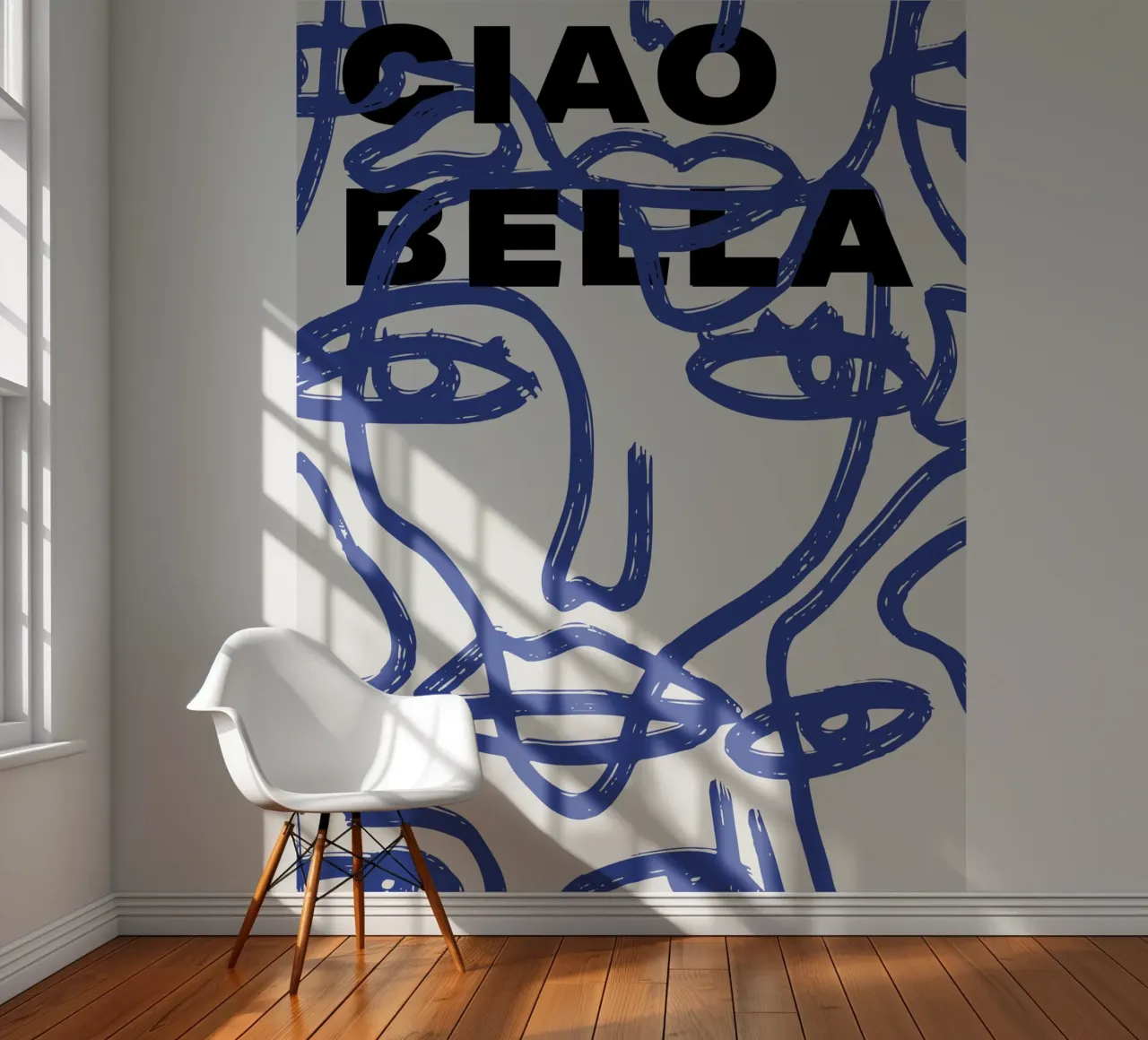 Ciao Bella - Faces Turn Blue photo wallpaper by ni-ja artboutique