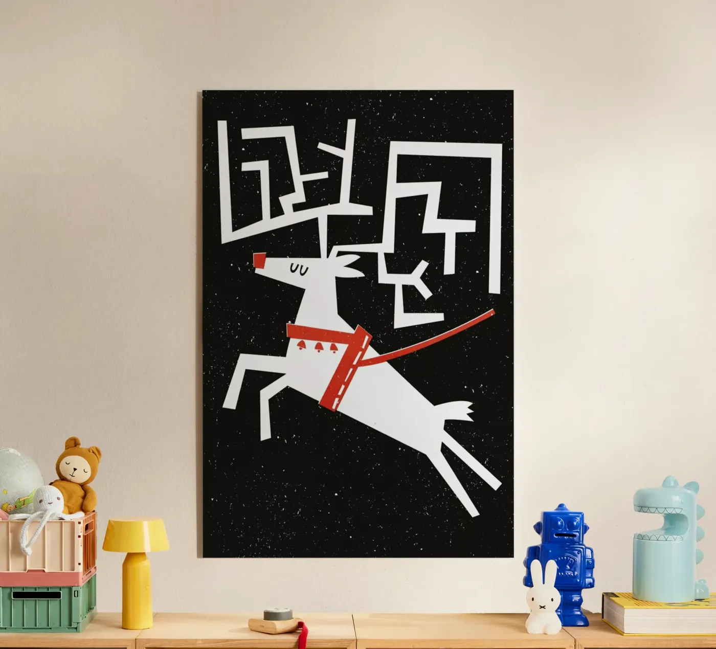 Rudolph plexiglas de Fox & Velvet