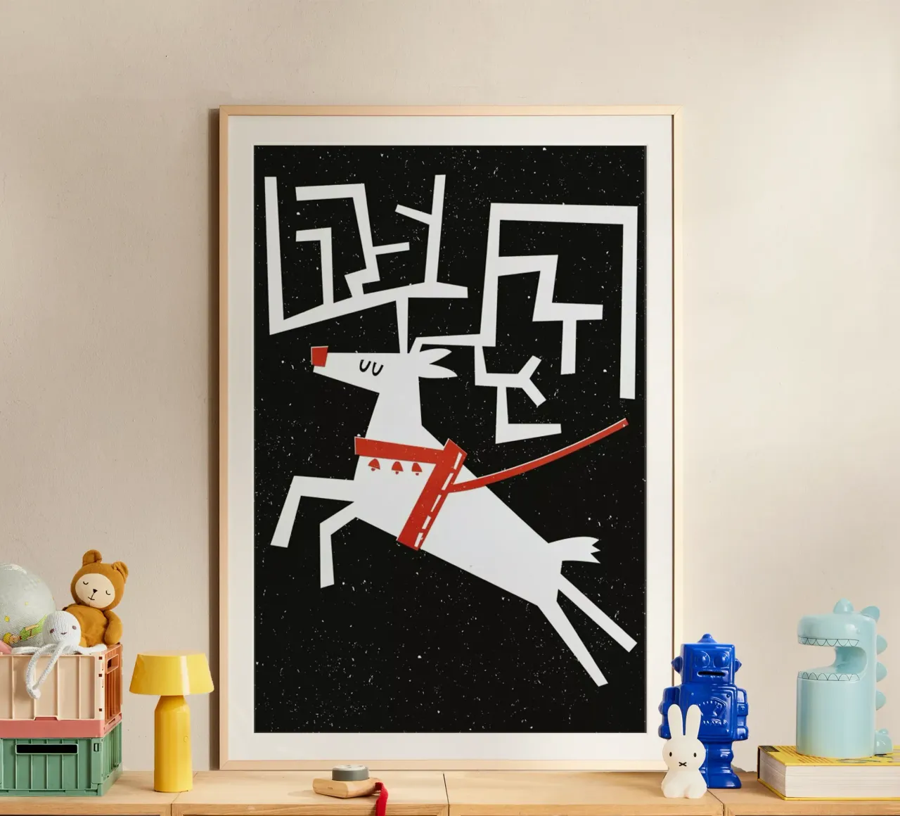 Rudolph poster da Fox & Velvet