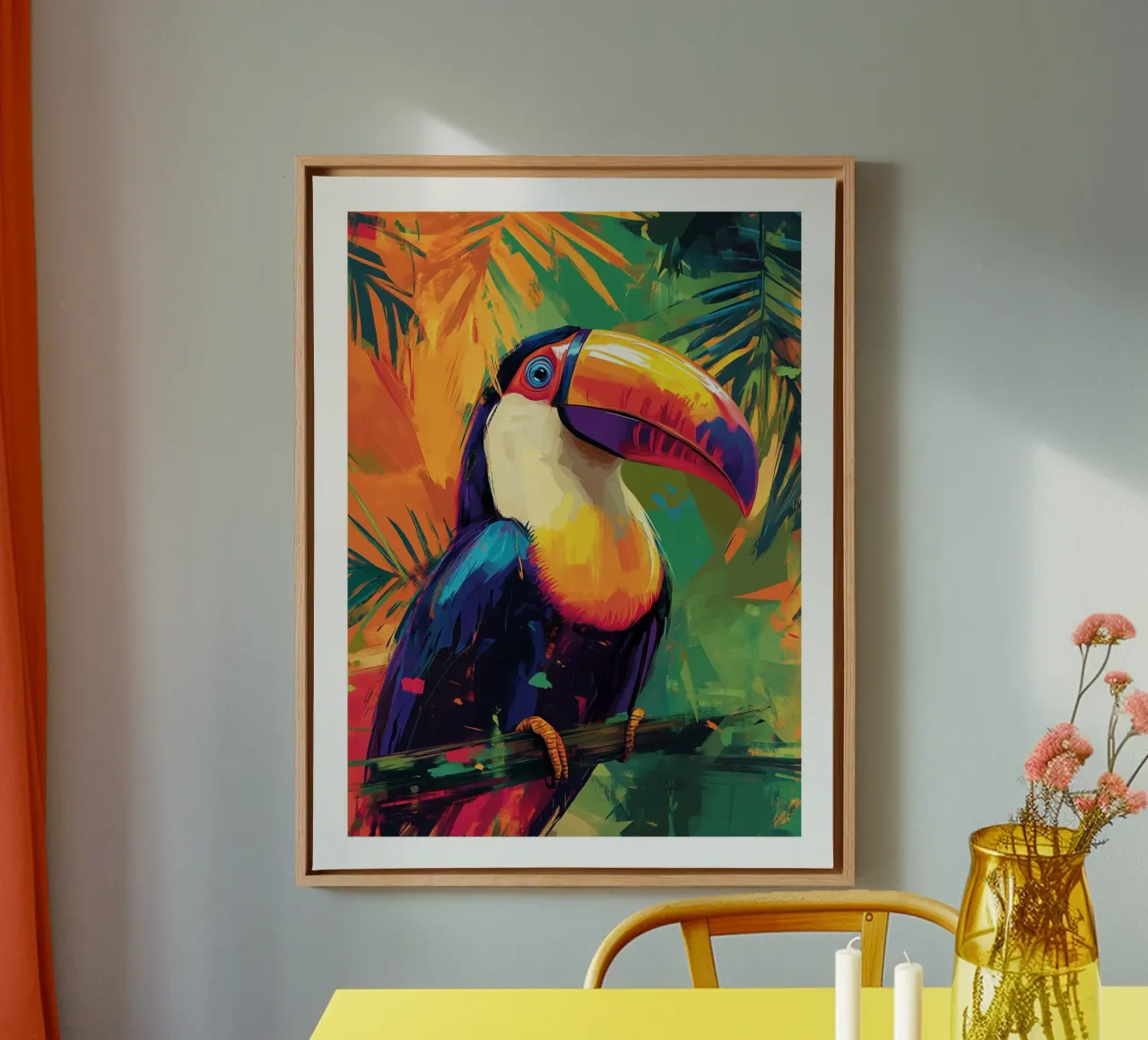 Toucan Coloré canvas by DWA