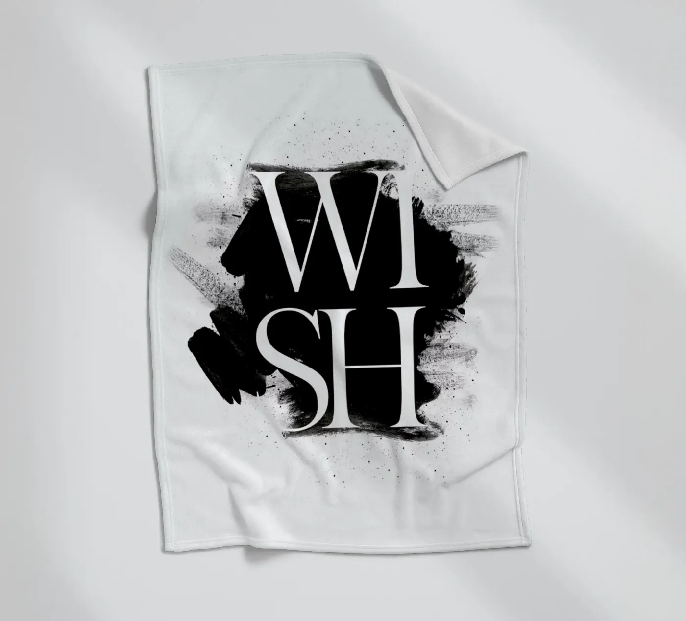 Wish Fleecedecke von The Wall Shop