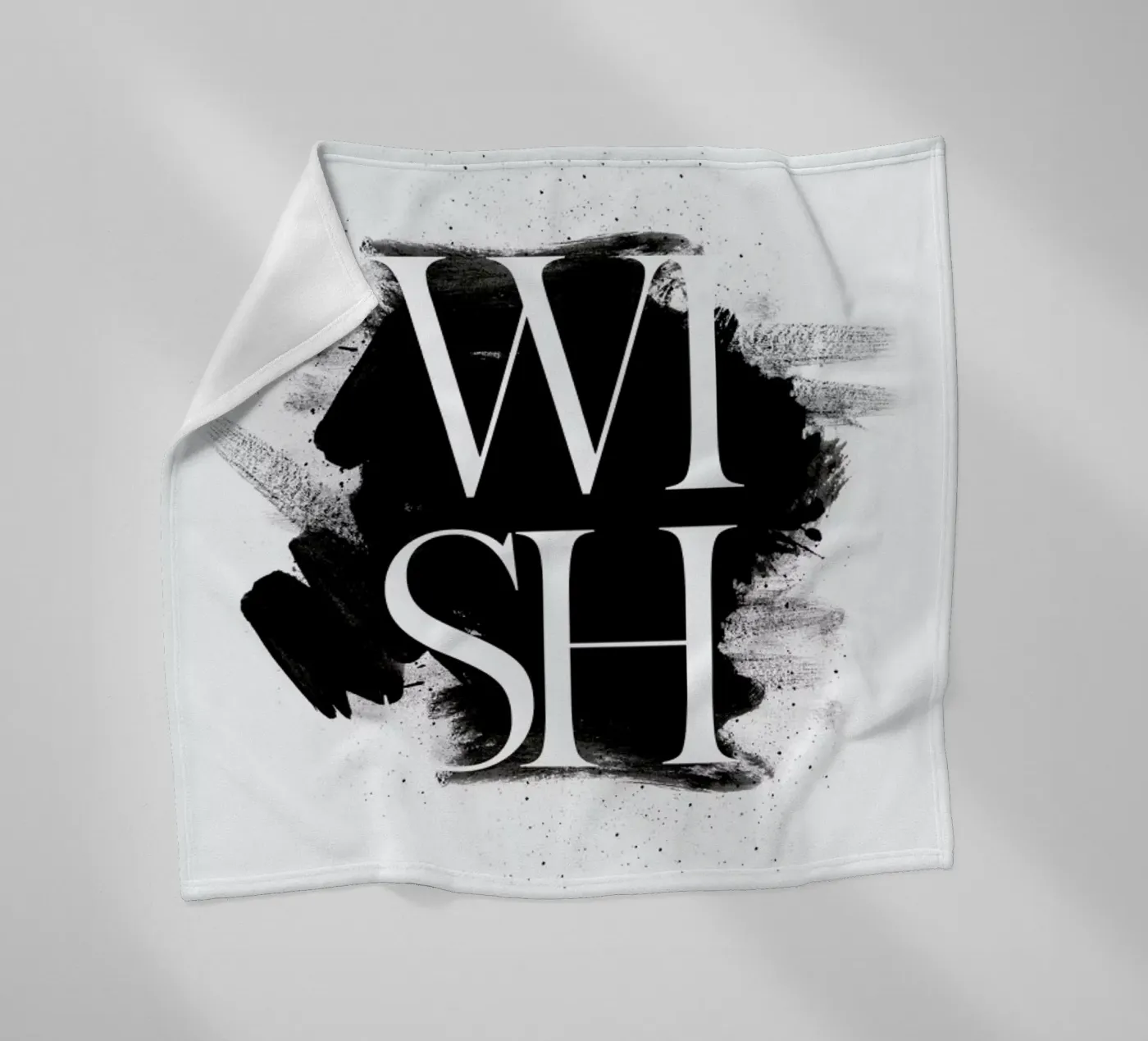 Wish Fleecedecke von The Wall Shop