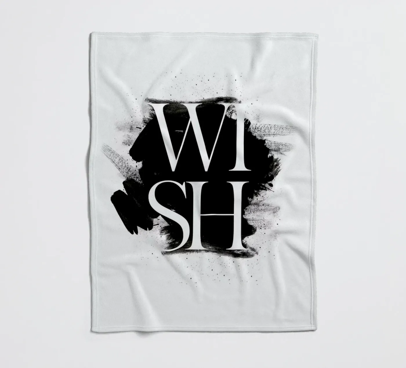 Wish Fleecedecke von The Wall Shop