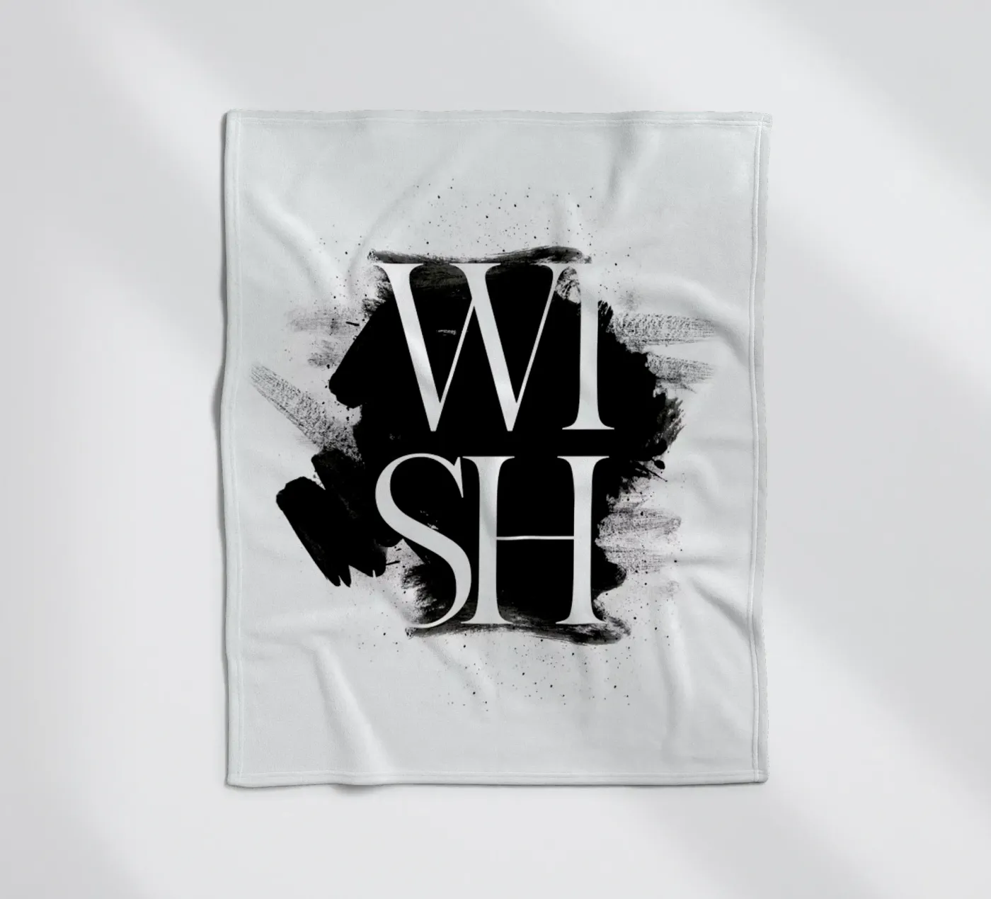 Wish Fleecedecke von The Wall Shop