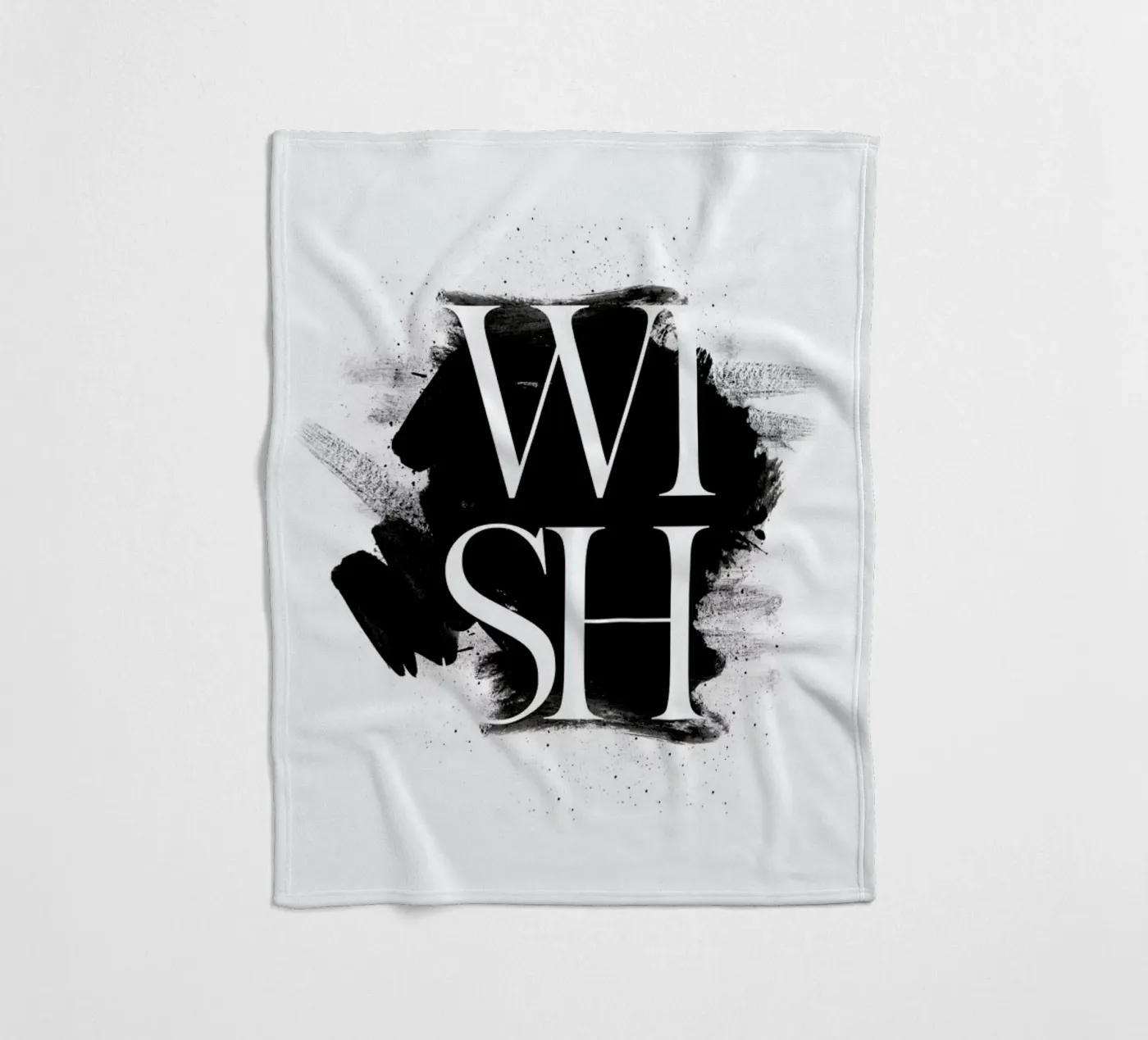 Wish Fleecedecke von The Wall Shop