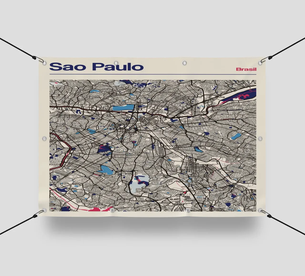 São Paulo Vibes telo in pvc da MOOODZART