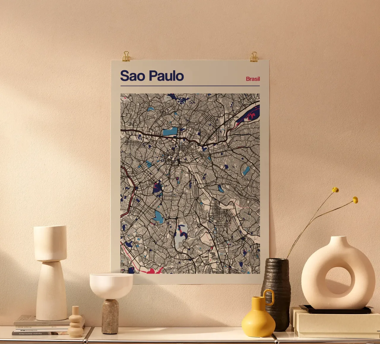 São Paulo Vibes carta hahnemühle da MOOODZART