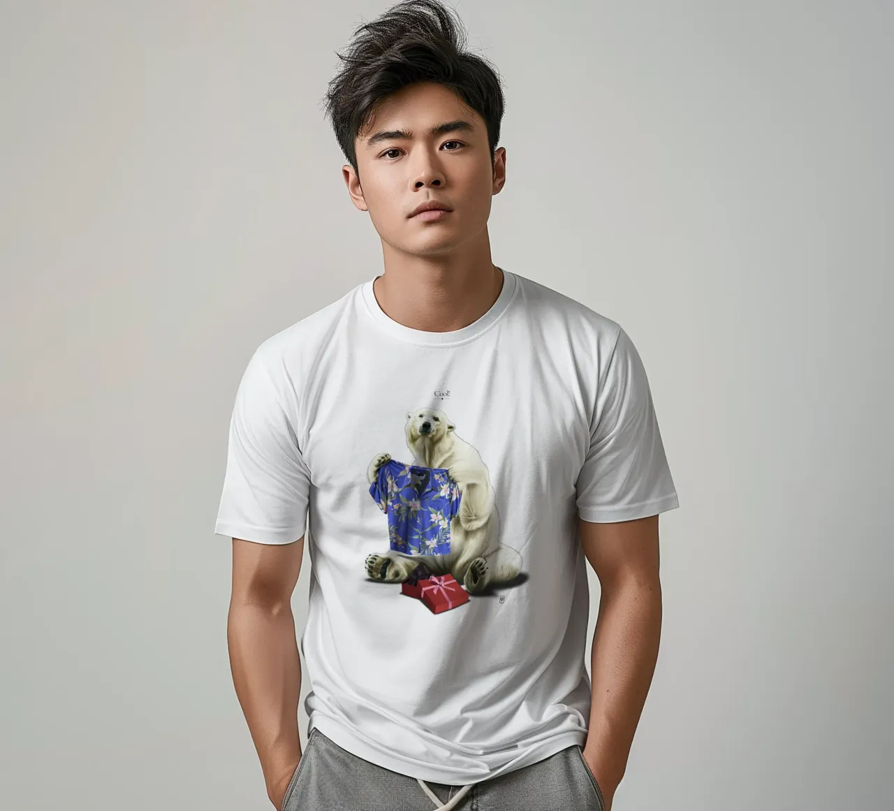 Cool! (Titled) t-shirt da Rob Art | Illustration