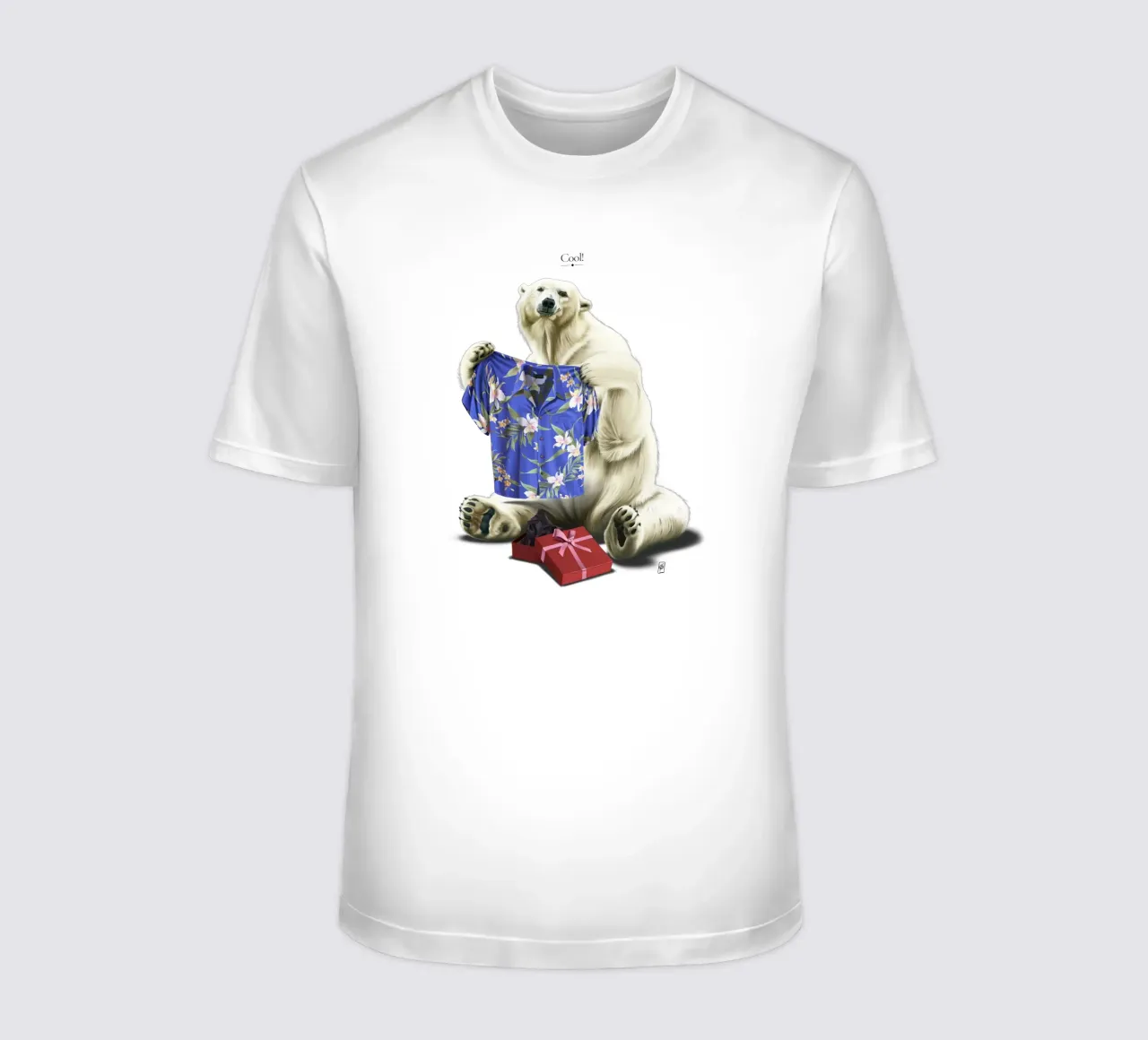 Cool! (Titled) t-shirt da Rob Art | Illustration