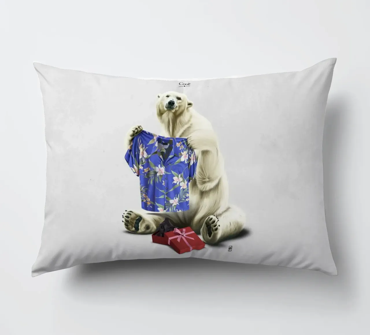 Cool! (Titled) cuscino da Rob Art | Illustration