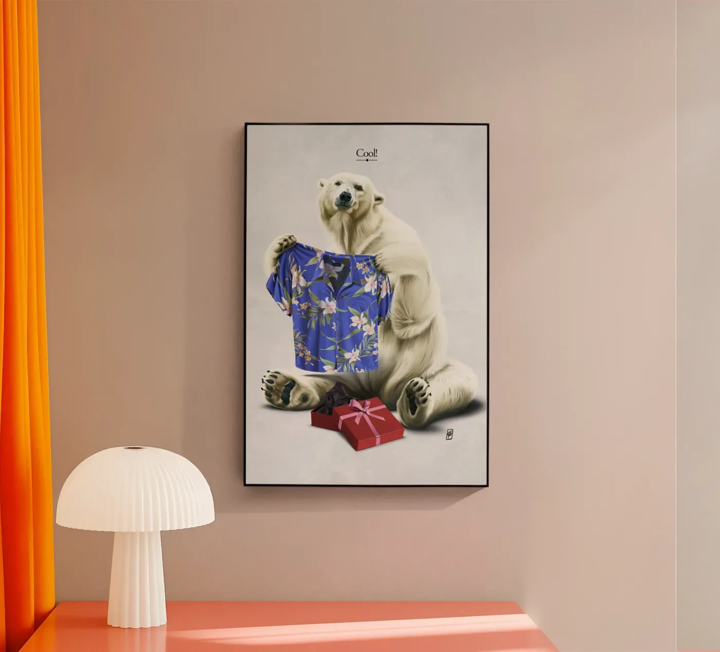 Cool! (Titled) plexiglas de Rob Art | Illustration