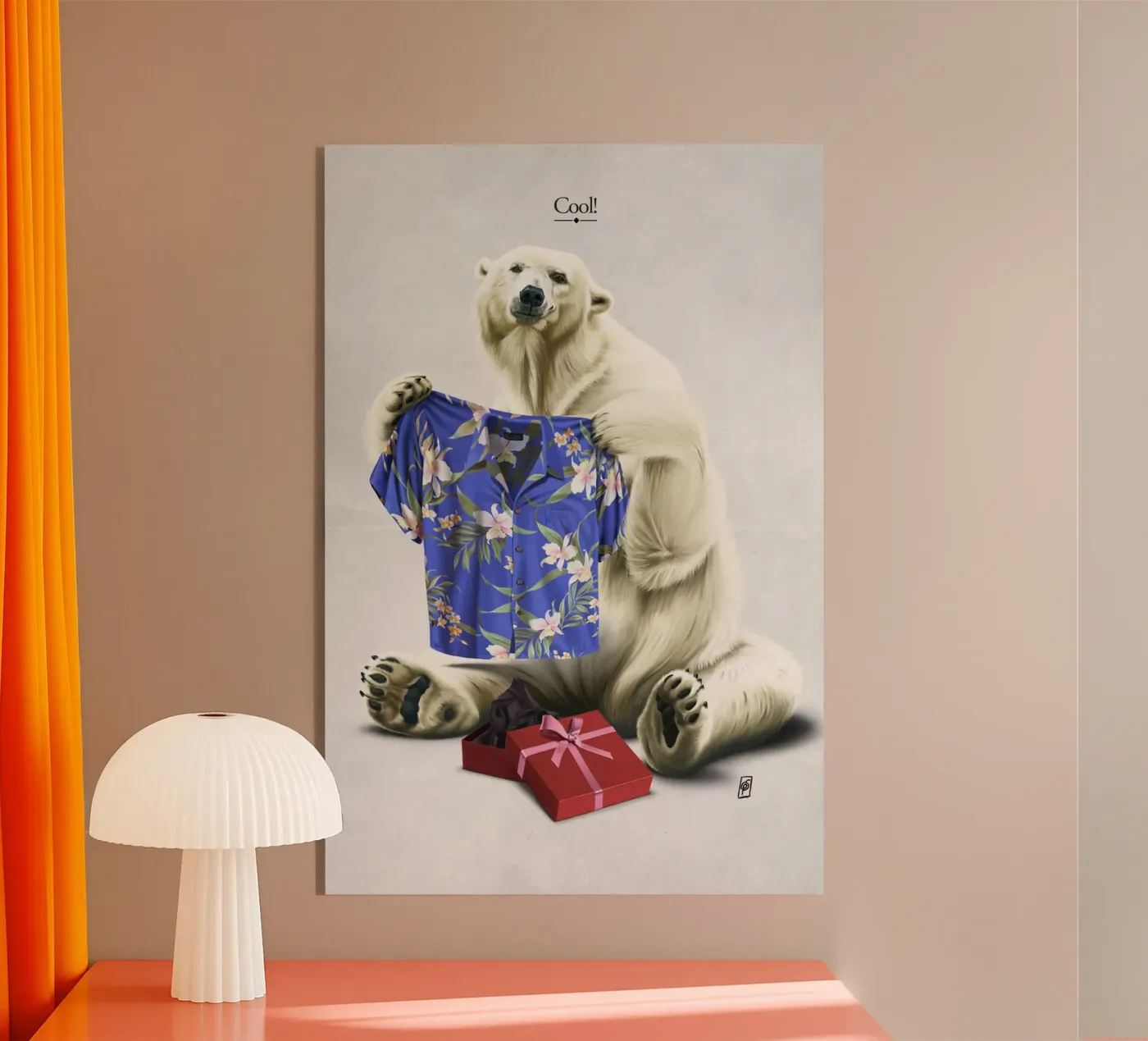 Cool! (Titled) plexiglas de Rob Art | Illustration