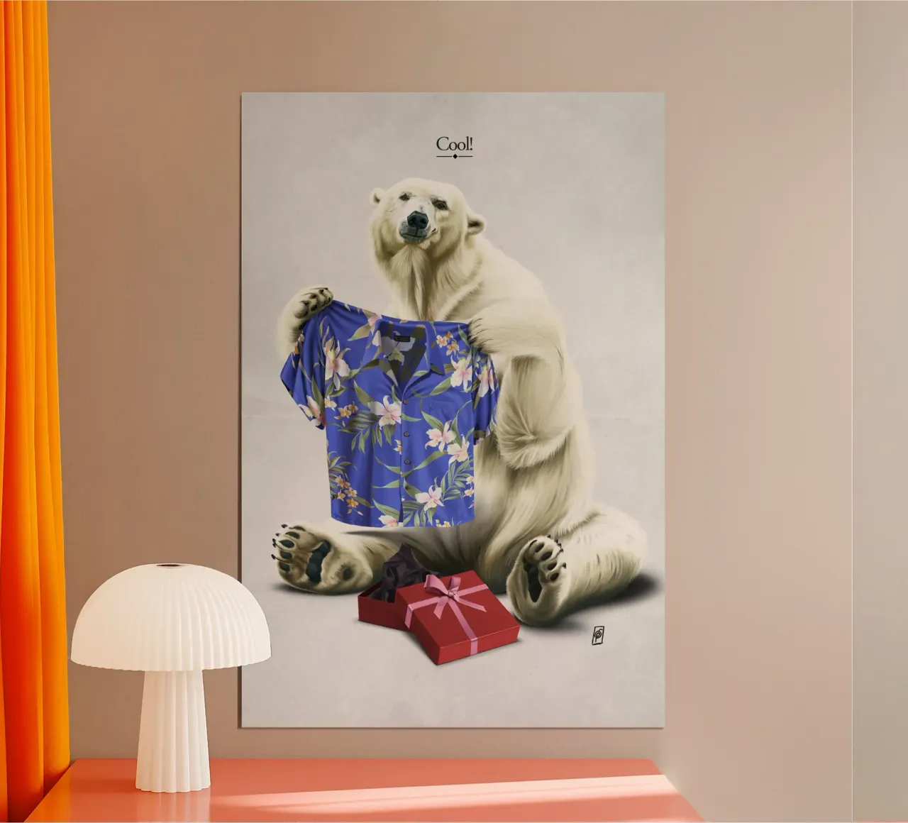 Cool! (Titled) poster da Rob Art | Illustration