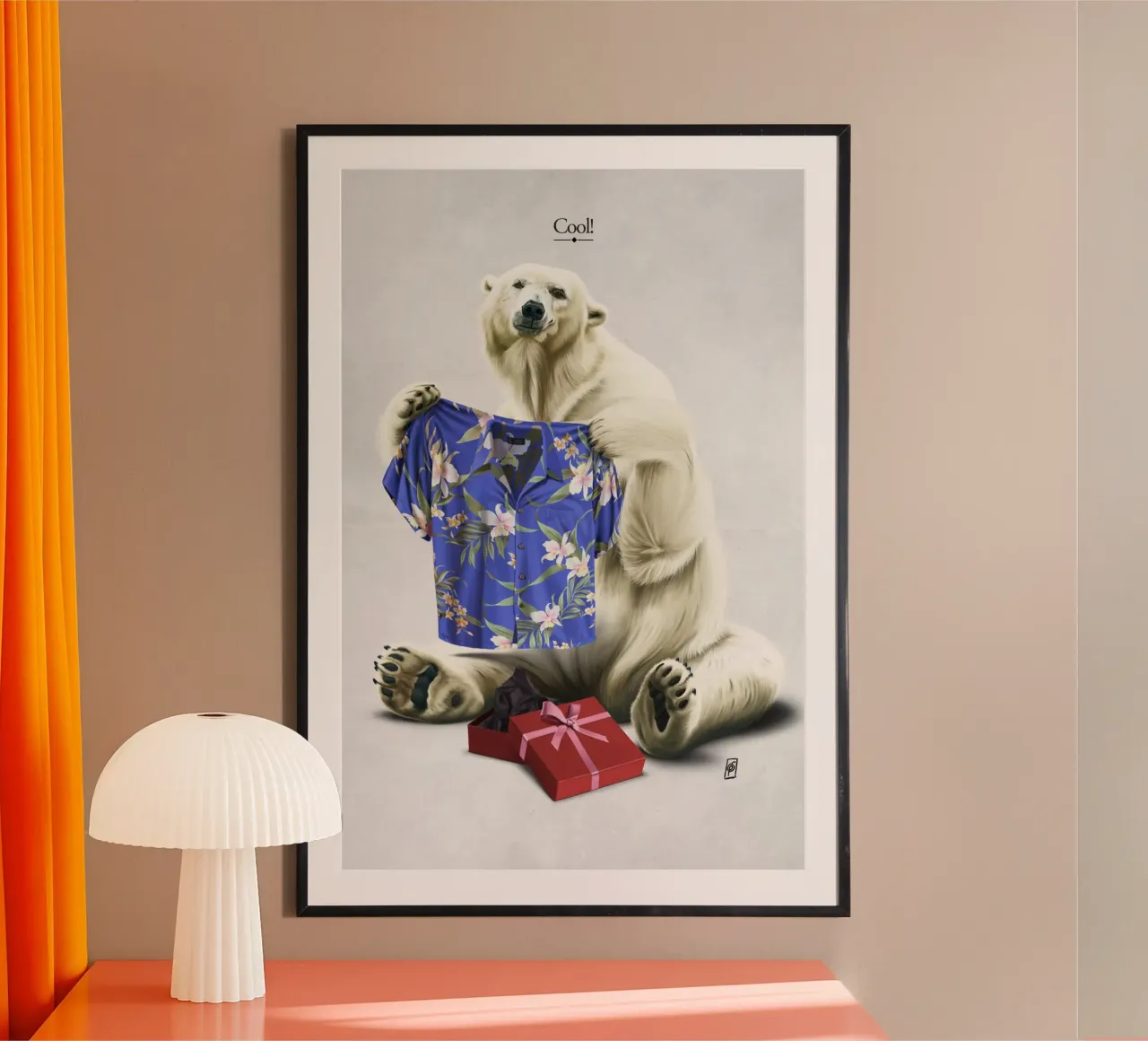 Cool! (Titled) poster da Rob Art | Illustration