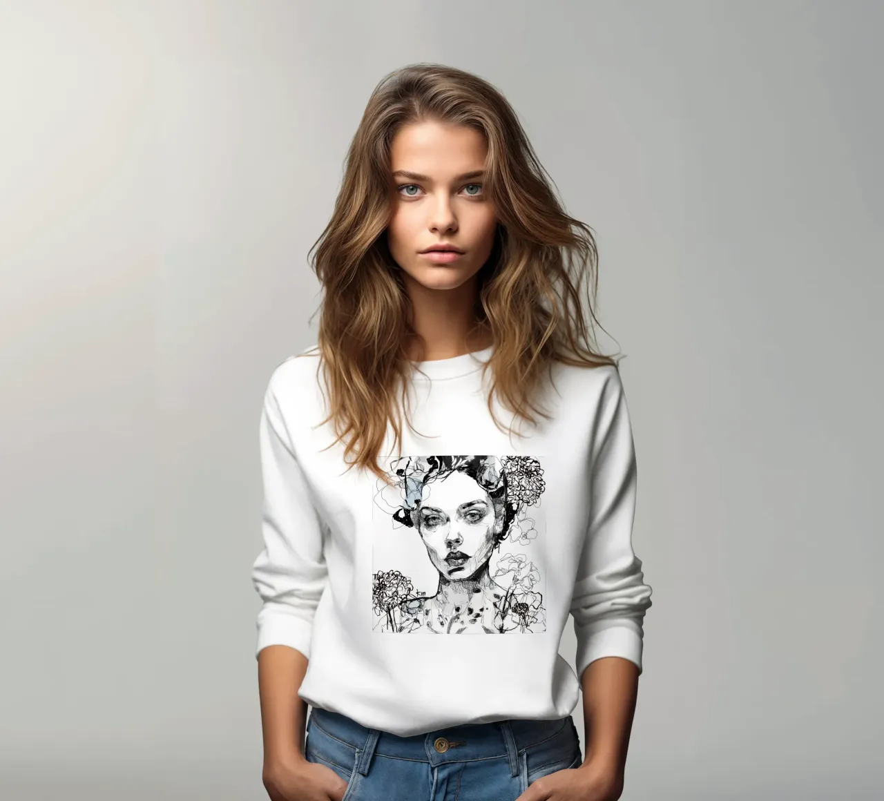 just for you sweatshirt by Giulio Iurissevich
