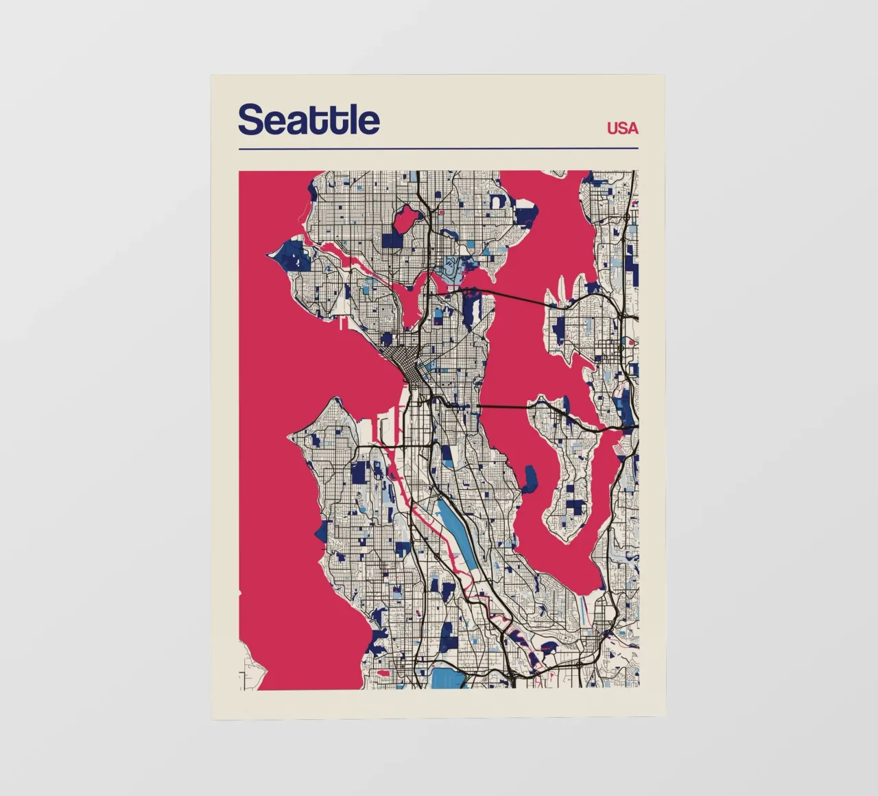 Seattle Bold telo in pvc da MOOODZART