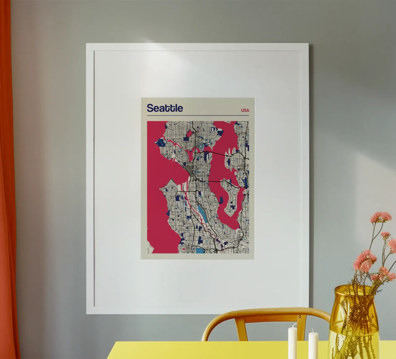 Seattle Bold poster da MOOODZART