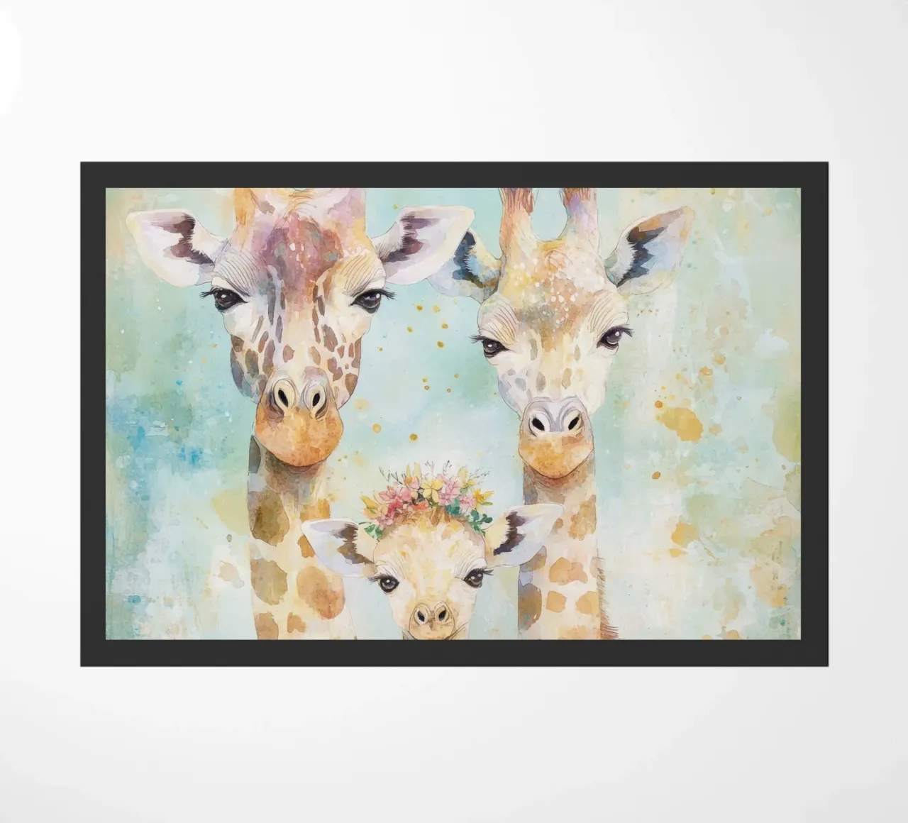Giraffa per la camera dei bambini zerbino da Imagine