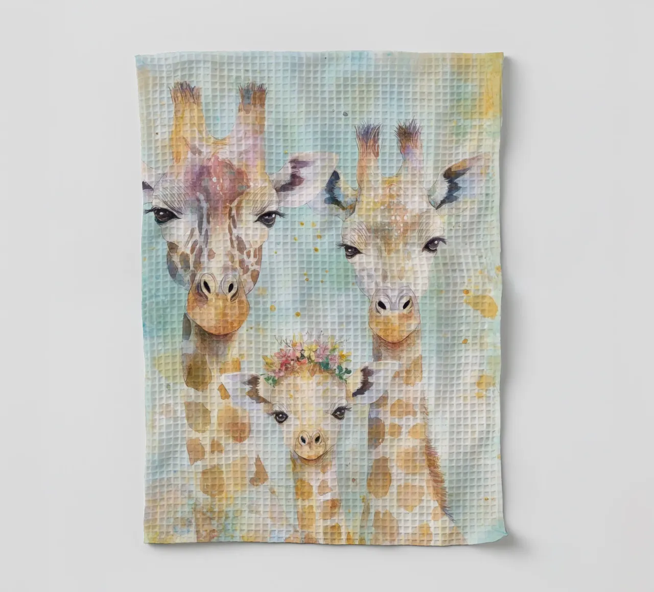 Giraffa per la camera dei bambini canovaccio da cucina da Imagine