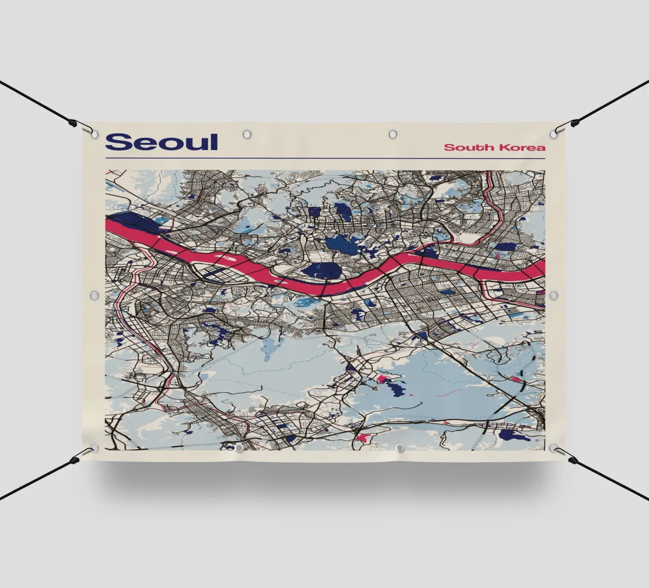 Seoul Flow telo in pvc da MOOODZART